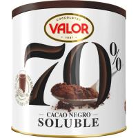 Cacao soluble negro 70% VALOR, lata 300 g Cacao soluble negro 70% VALOR, lata 300 g