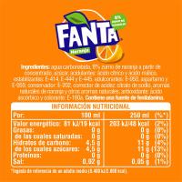 Refresco de naranja con gas FANTA, botella 1,25 litros