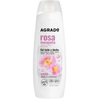 Gel baño&ducha rosa mosqueta AGRADO, bote 750 ml