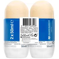Desodorante sensitive SANEX,  roll on, pack 2x50 ml