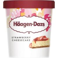 HAAGEN DAZS strawberry cheesecake izozkia, terrina 400 g