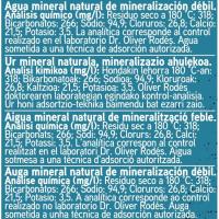 EROSKI ur mineral naturala, botila 1 litro