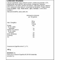 Lonchi-vegan sabor finas hierbas bio ECOCESTA, bandeja 100 g