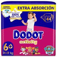 DODOT ACTIVITY pixoihala, 14 kg+, 6 estra neurria, paketea 44 ale