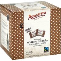 Azúcar moreno en sobre AZUCARERA, caja 400 g