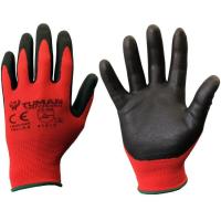 Latexez estalitako eskularrua barruko forruarekin, 9. neurria, 1 pare