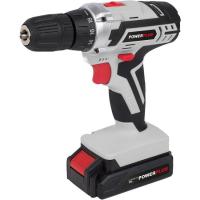 Taladro de 20V POWERPLUS POWC1071, batería de litio 1300mAh