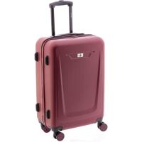 Trolley mediano grana ABS, 4 ruedas, cierre combinación JOHN TRAVEL, 44x66x26 cm