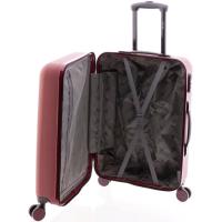 Trolley mediano grana ABS, 4 ruedas, cierre combinación JOHN TRAVEL, 44x66x26 cm