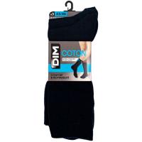 Calcetín hombre, de vestir básico, color marino, talla 43/46  DIM, 3 pares
