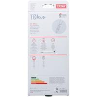 Mango de ducha Tokio 1 función ABS cromado TATAY, ø10cm