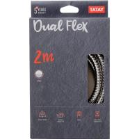 Flexo para baño de metal dual flex (2m) TATAY, 2,3x2,3x200cm