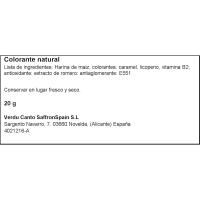 Colorante natural POTE, caja 20 g