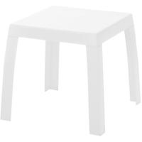 Mesa baja Maya blanca de resina