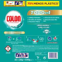 Detergente en cápsulas higiene COLON ADVANCED, bolsa 32 dosis