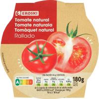 Tomate rallado EROSKI, tarrina 180 g Tomate rallado EROSKI, tarrina 180 g
