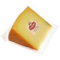 Queso de oveja de leche cruda ahumado UDABE, cuña 250 g
