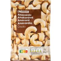 Anacardo crudo EROSKI, bolsa 175 g