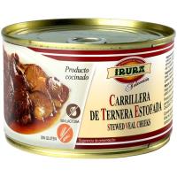 Carrilleras de ternera estofada IRURA, lata 425 g