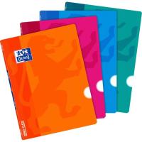 Libreta A5, liso blanco, plástico ¿Cuál te llegará? 400062603 OXFORD, 48 hojas