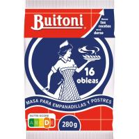 Oblea para empanadilla BUITONI, paquete 280 g
