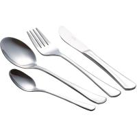 Cuberteria inox 18/0, cuchara, cuchillo, tenedor, cucharilla MAGEFESA, 24 uds