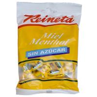 Caramelo de miel con menthol sin azúcar REINETA, bolsa 110 g