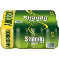 SHANDY limoi garagardoa, sorta 12x33 cl