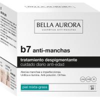 Crema de día piel mixta-grasa B7 BELLA AURORA, tarro 30 ml