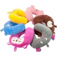 Almohadilla infantil cervical inflable especial viajes, colores surtidos, 1 ud