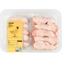 Alas de pollo partidas EROSKI, bandeja aprox. 600 g