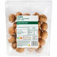 Nueces con cáscara EROSKI, bolsa 300 g