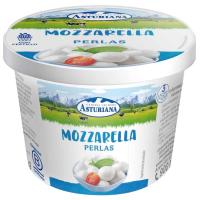 Perlas de mozzarella ASTURIANA, tarrina 125 g Perlas de mozzarella ASTURIANA, tarrina 125 g