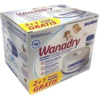 WANADRY hezetasun kengailuaren/xurgatzaileren ordezkoa, 425 g, sorta 3 ale