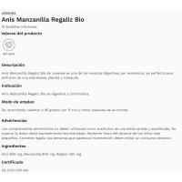 Infusión de anís-manzanilla-regalíz JOSENEA, caja 20 g