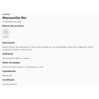 Infusión de manzanilla JOSENEA, caja 20 g