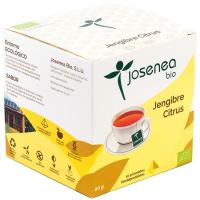 JOSENEA jengibre citrus infusioa, kutxa 20 g