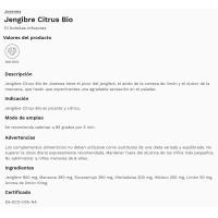 Infusión jengibre citrus JOSENEA, caja 20 g