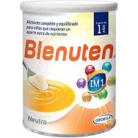 Complemento nutricional infantil neutro BLENUTEN, lata 400 g
