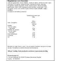 Magdalenas de chocolate sin gluten PROCELI, paquete 180 g