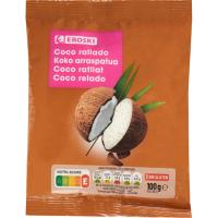 Coco rallado EROSKI, bolsa 100 g Coco rallado EROSKI, bolsa 100 g