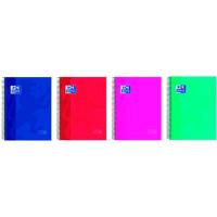 Cuaderno de espiral A4 Europeanbook10, cuadrícula 5x5, microperforado, tapa extradura ¿Cuál te llegará? 400118931 OXFORD, 150 hojas