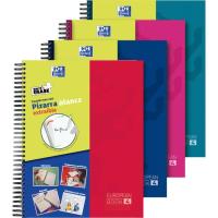 Cuaderno de espiral A4 Europeanbook4, cuadrícula 5x5, microperforado, pizarra extraíble, tapa extradura ¿Cuál te llegará? 400120643 OXFORD, 120 hojas Cuaderno de espiral A4 Europeanbook4, cuadrícula 5x5, microperforado, pizarra extraíble, tapa extradura ¿Cuál te llegará? 400120643 OXFORD, 120 hojas