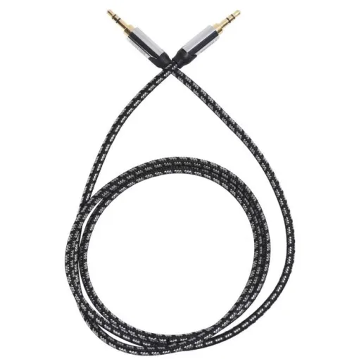 Cable de audio estéreo 2 jack 3.5mm macho IP-04 PROLINX, 1 metro