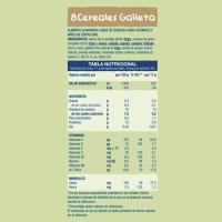 Papilla 8 cereales con galleta HERO, caja 340 g