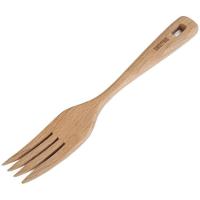 Tenedor de madera de haya, 22 cm IBILI