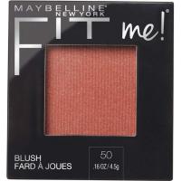 Colorete mate Fit Me tono 50 Wine MAYBELLINE, pack 1 ud.