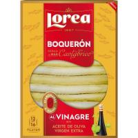 Boquerón al vinagre en a. oliva virgen extra LOREA, tarrina 75 g