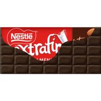 Chocolate con almendras extrafino intenso NESTLÉ, tableta 123 g