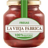 Mermelada de fresa 100% LA VIEJA FÁBRICA, frasco 280 g